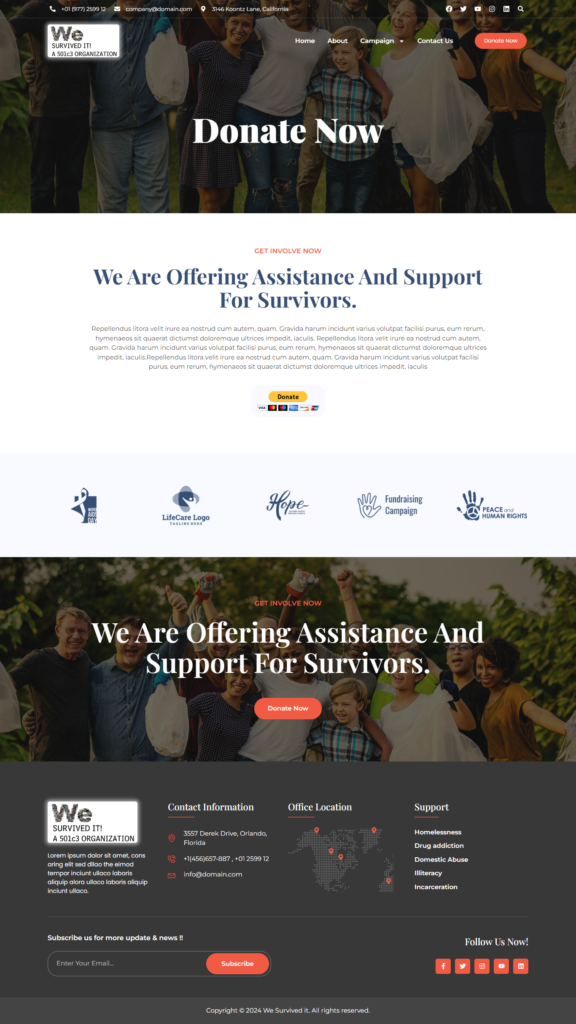 Donation-Page